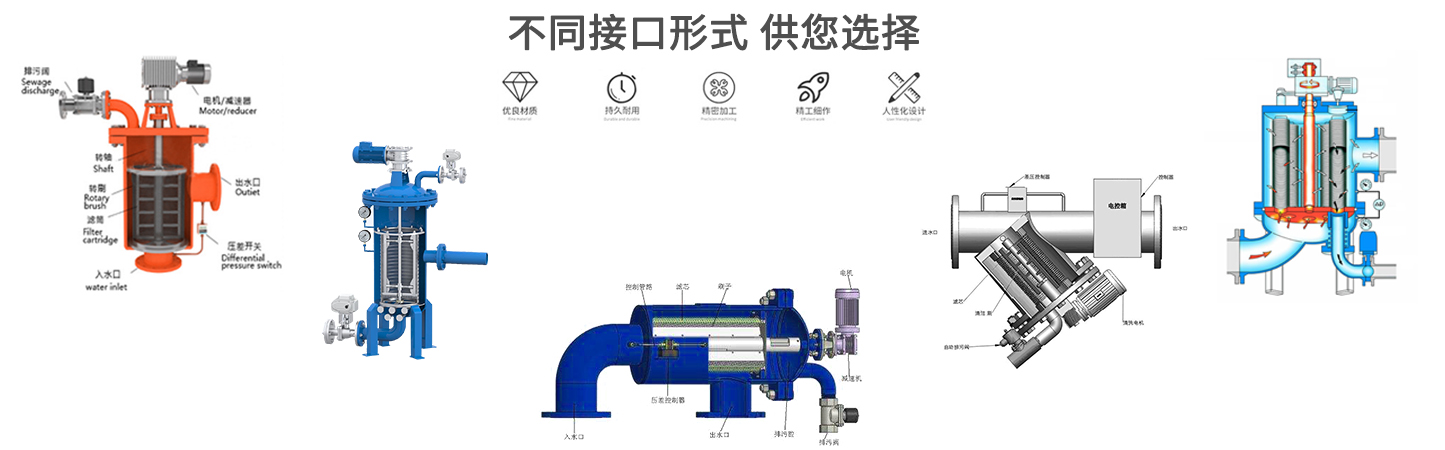 直通式全自动排污过滤器DN100